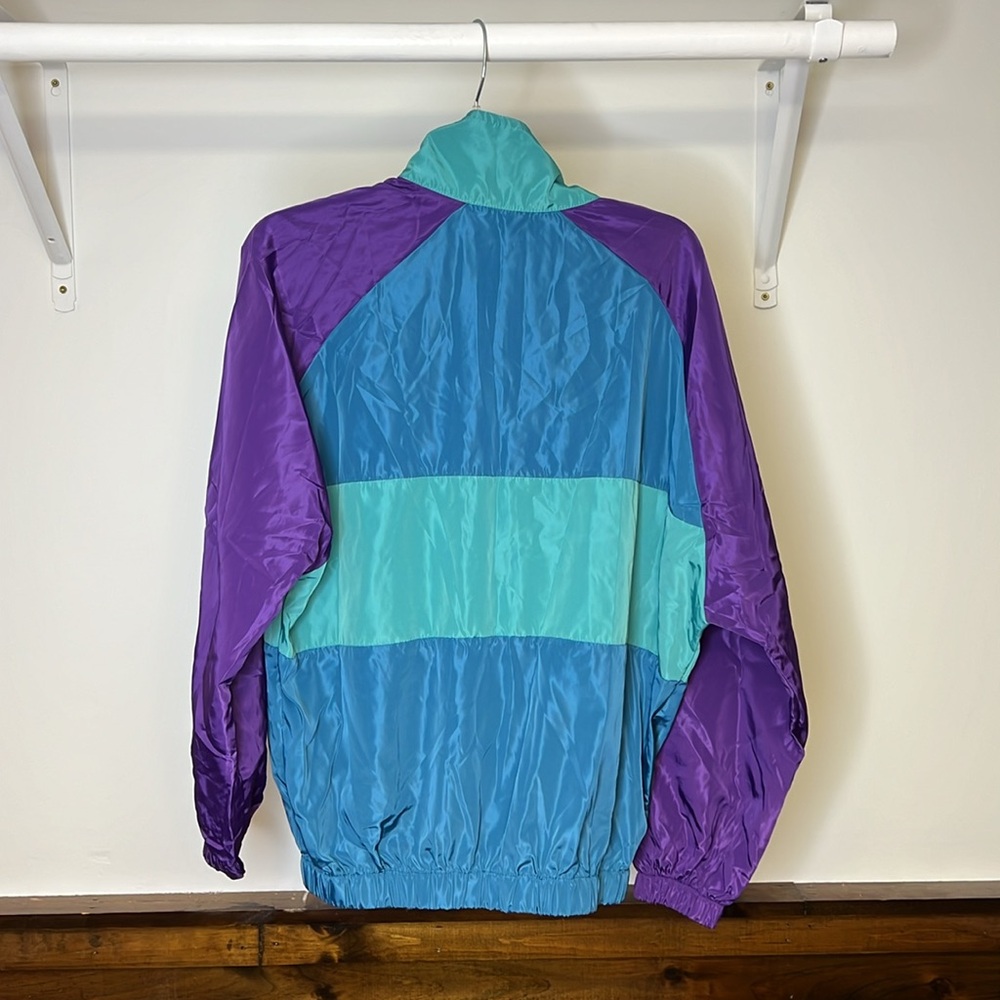 Amazon Colorblock Lightweight Packable Windbreaker- S - Picture 2 of 6
